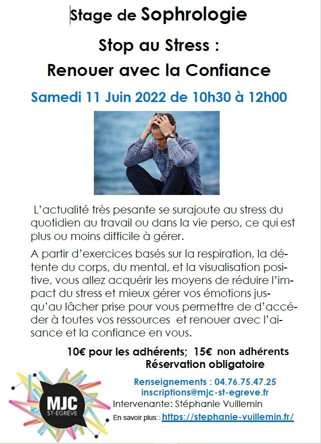 Stage Sophrologie
